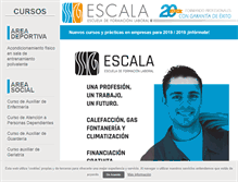 Tablet Screenshot of escala.org